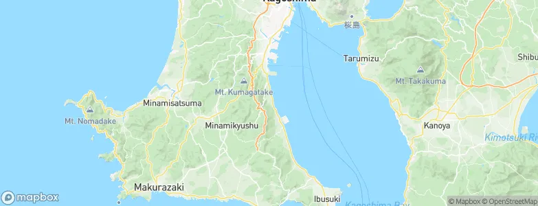 Kiire-sesekushichō, Japan Map