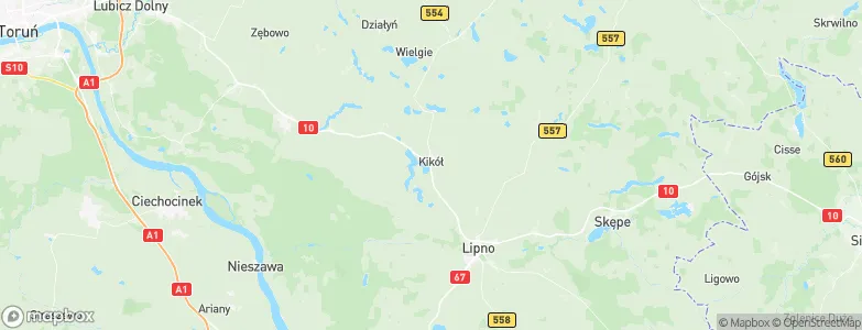 Kikół, Poland Map