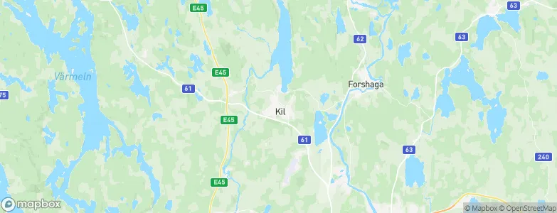 Kil, Sweden Map