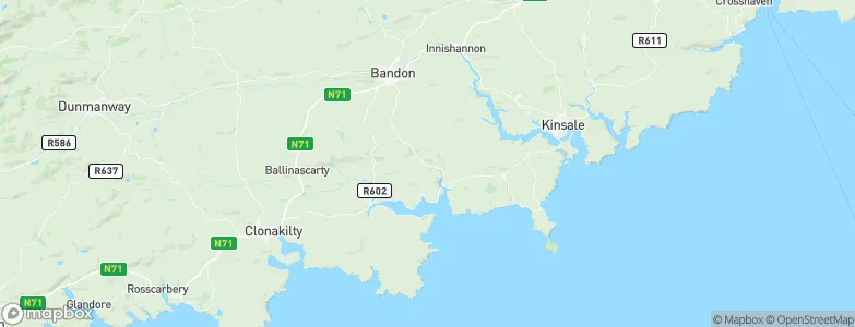 Kilbrittain, Ireland Map