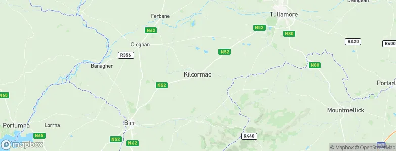 Kilcormac, Ireland Map