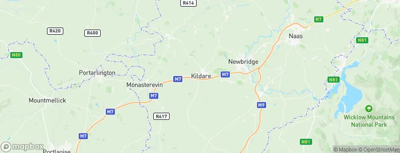 Kildare, Ireland Map