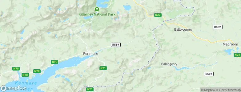 Kilgarvan, Ireland Map