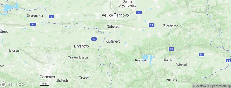 Kilifarevo, Bulgaria Map