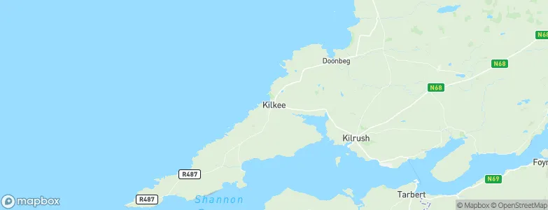 Kilkee, Ireland Map