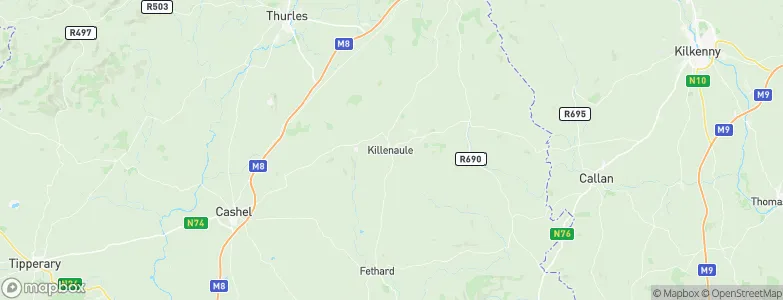 Killenaule, Ireland Map