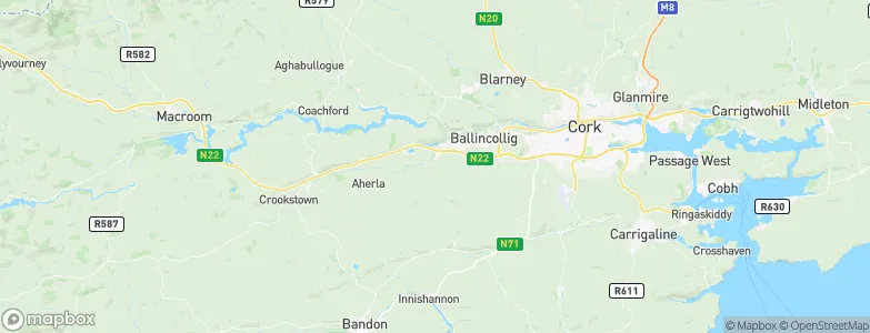 Killumney, Ireland Map