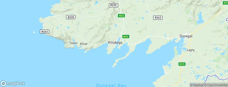 Killybegs, Ireland Map