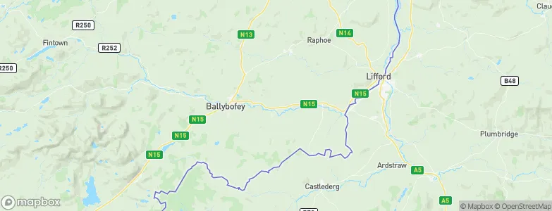 Killygordon, Ireland Map