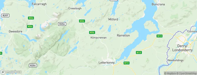 Kilmacrenan, Ireland Map