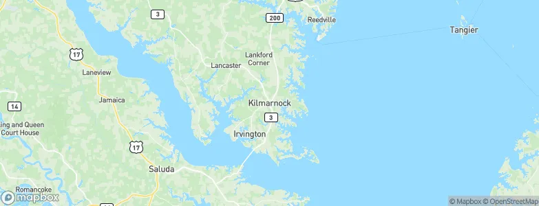Kilmarnock, United States Map