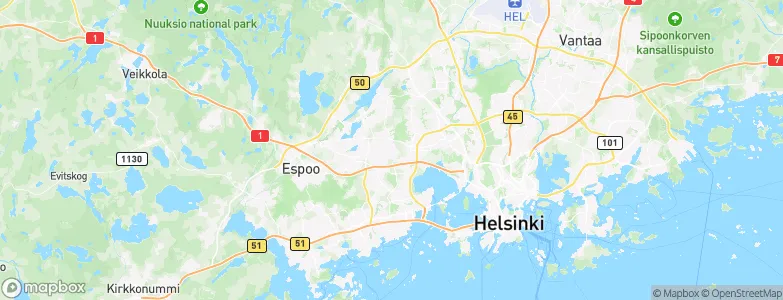Kilo, Finland Map