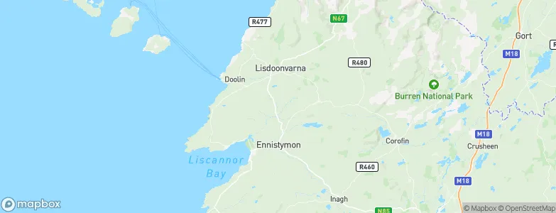 Kilshanny, Ireland Map