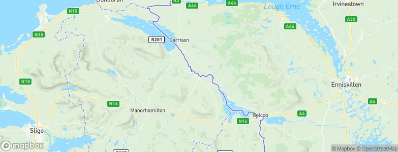 Kiltyclogher, Ireland Map