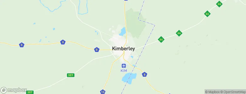 Kimberley, South Africa Map