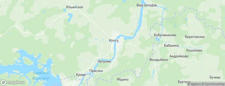 Kimry, Russia Map