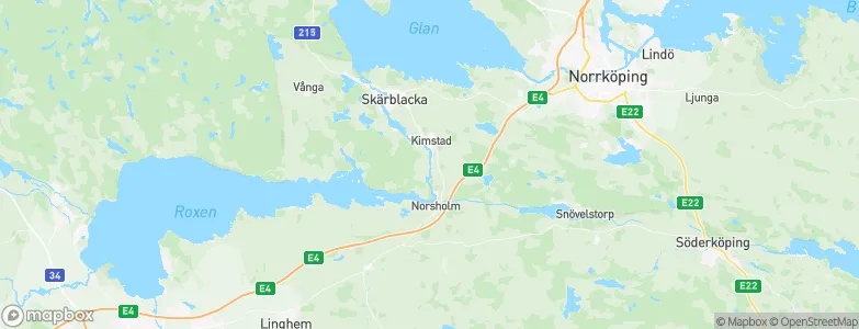 Kimstad, Sweden Map
