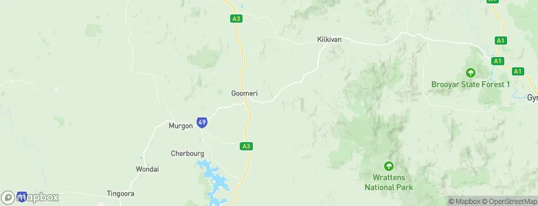 Kinbombi, Australia Map