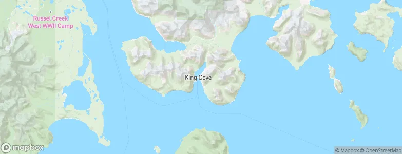 King Cove, United States Map