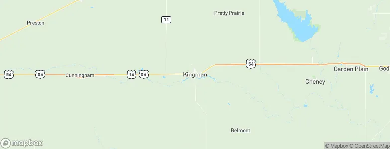 Kingman, United States Map