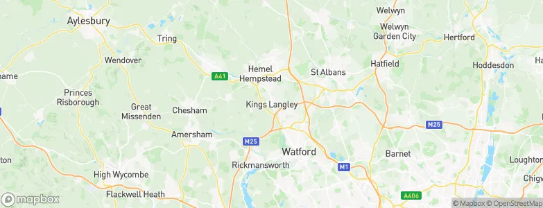 Kings Langley, United Kingdom Map
