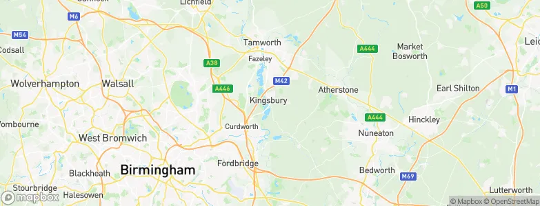 Kingsbury, United Kingdom Map