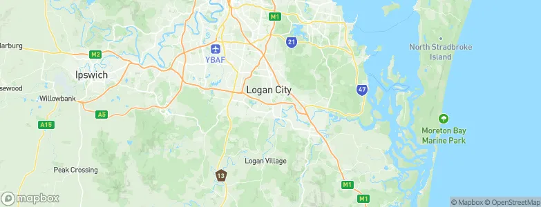 Kingston, Australia Map