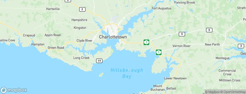 Kinlock, Canada Map