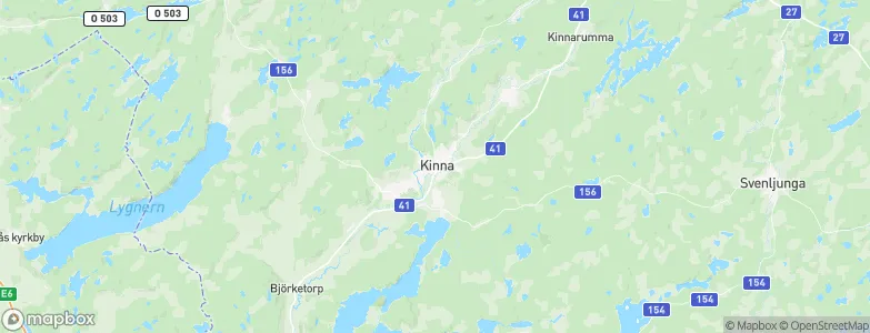 Kinna, Sweden Map