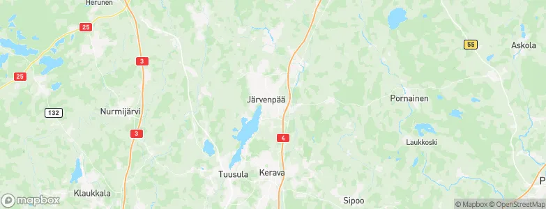 Kinnari, Finland Map