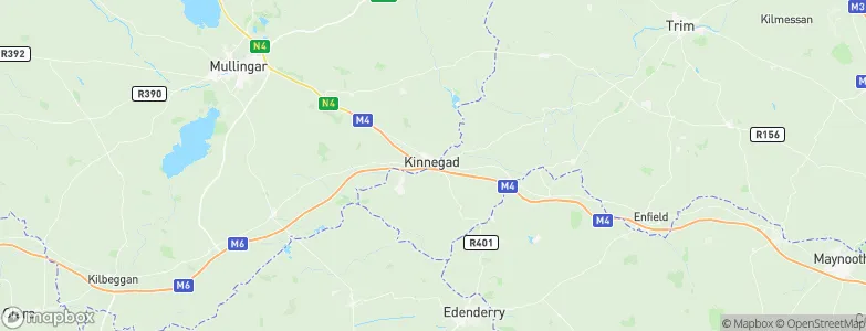 Kinnegad, Ireland Map