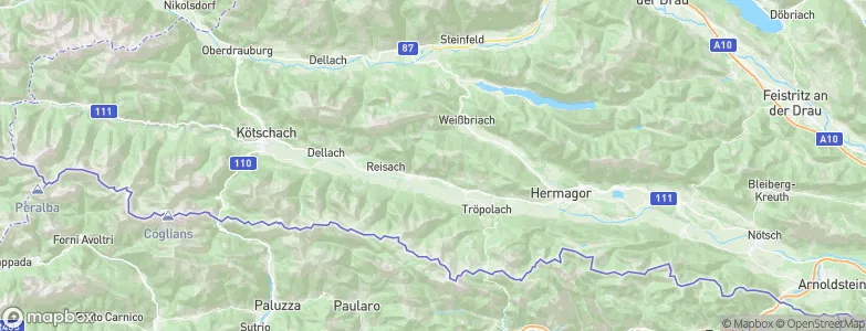 Kirchbach, Austria Map