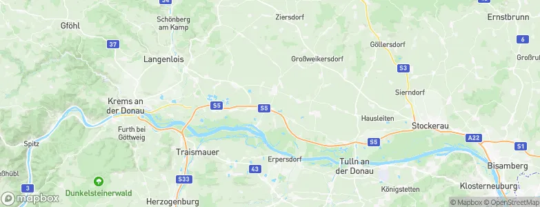 Kirchberg am Wagram, Austria Map