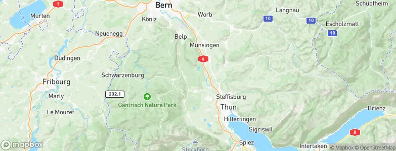 Kirchdorf (BE), Switzerland Map