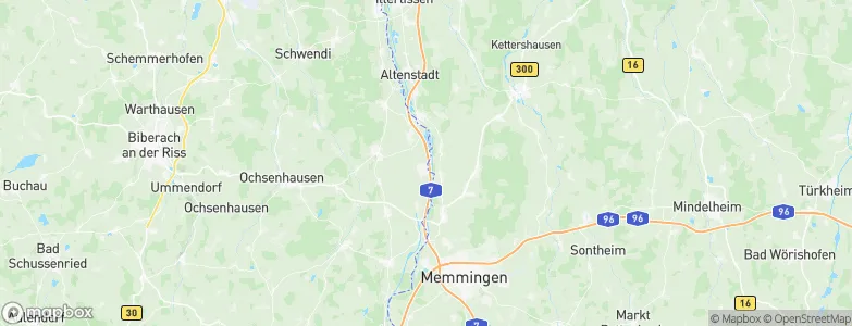 Kirchdorf, Germany Map