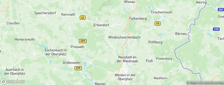 Kirchendemenreuth, Germany Map