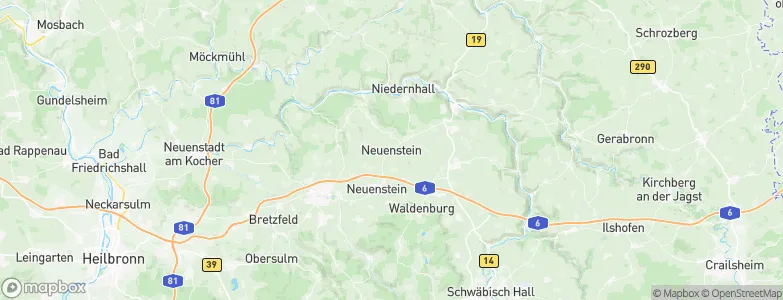 Kirchensall, Germany Map