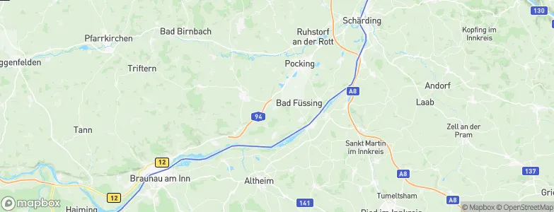Kirchham, Germany Map