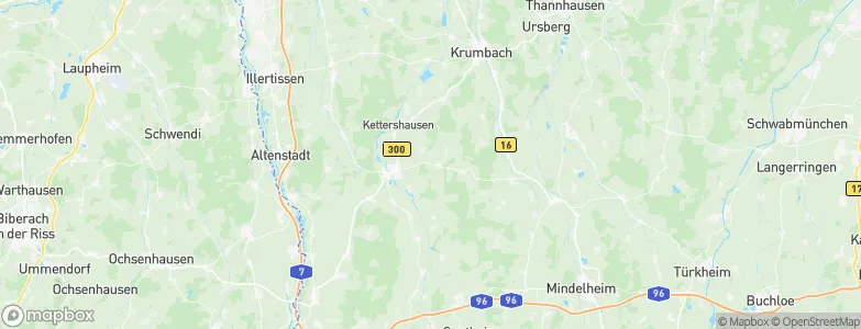 Kirchhaslach, Germany Map