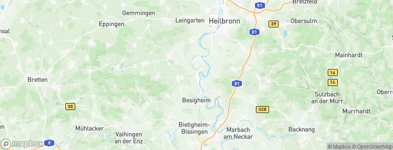 Kirchheim am Neckar, Germany Map
