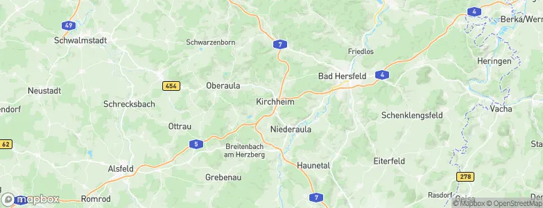 Kirchheim, Germany Map
