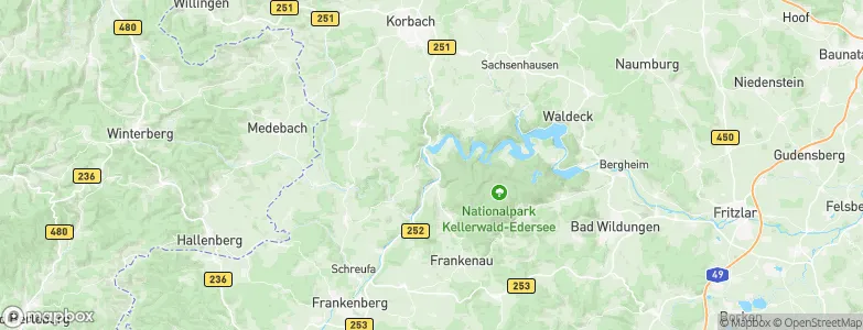 Kirchlotheim, Germany Map