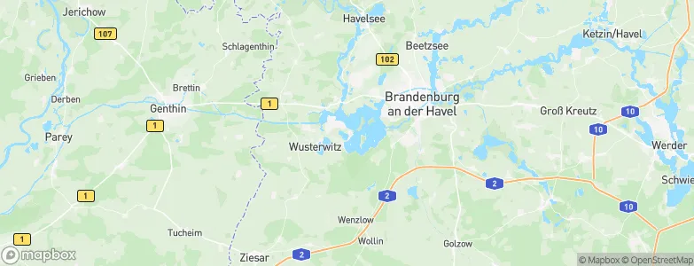 Kirchmöser, Germany Map
