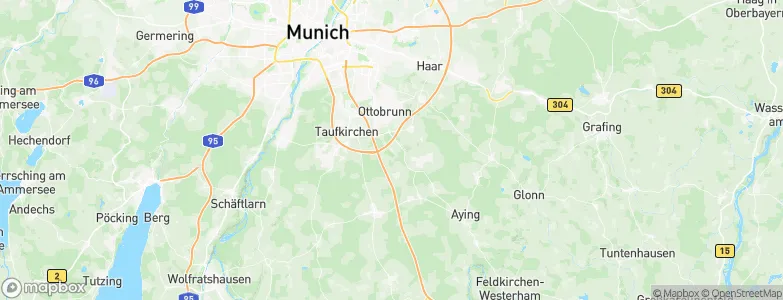 Kirchstockach, Germany Map