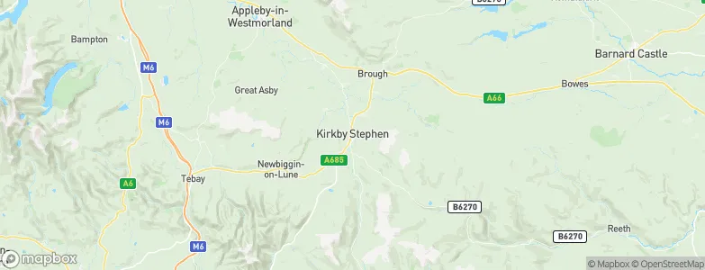 Kirkby Stephen, United Kingdom Map