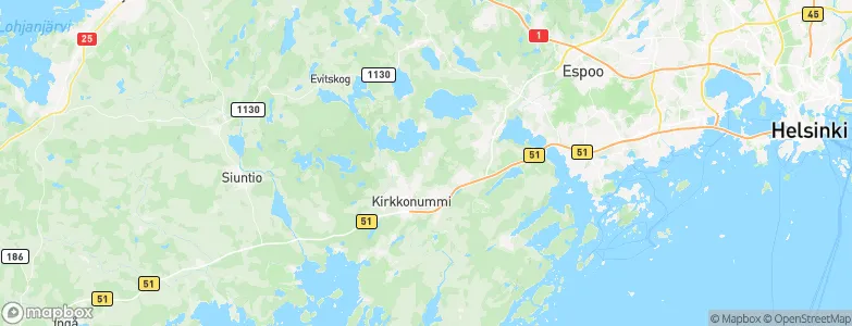 Kirkkonummi, Finland Map