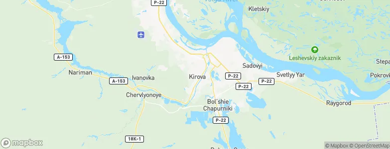 Kirova, Russia Map