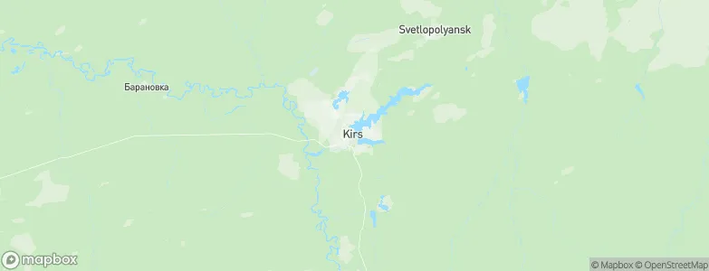 Kirs, Russia Map