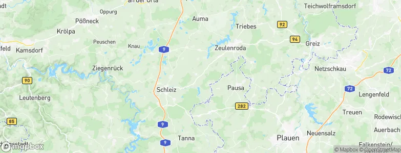 Kirschkau, Germany Map