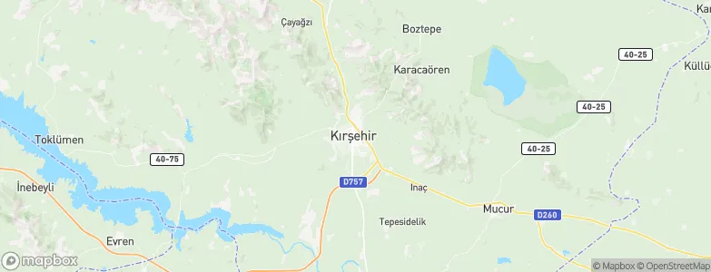 Kırşehir, Turkey Map